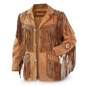 Fringe Leather Jacket