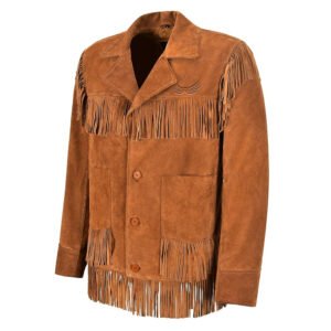 Fringe Leather Jacket