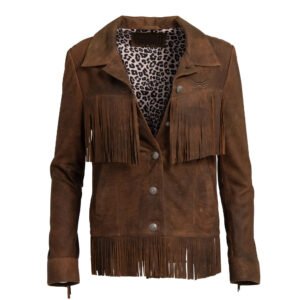 Fringe Leather Jacket